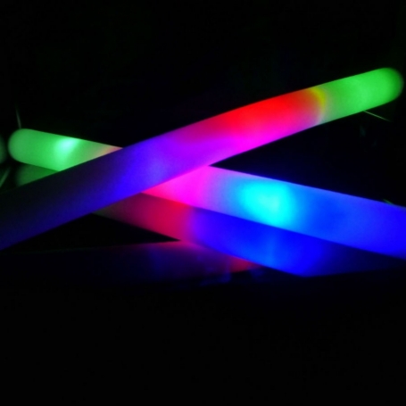 Bastões espuma led