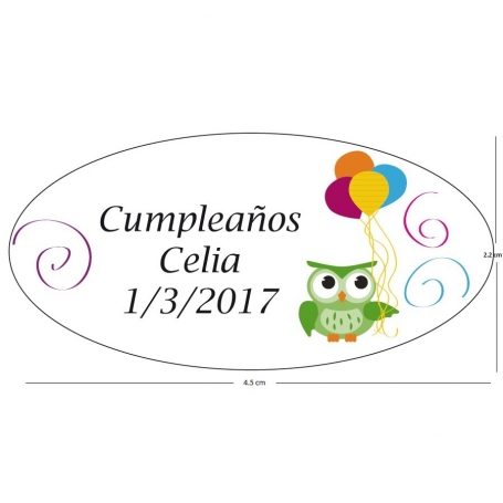 Presentes convidados aniversário personalizado