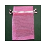 Marcador tricolor personalizado para comunhão com adesivo menina comunhão em bolsa de organza