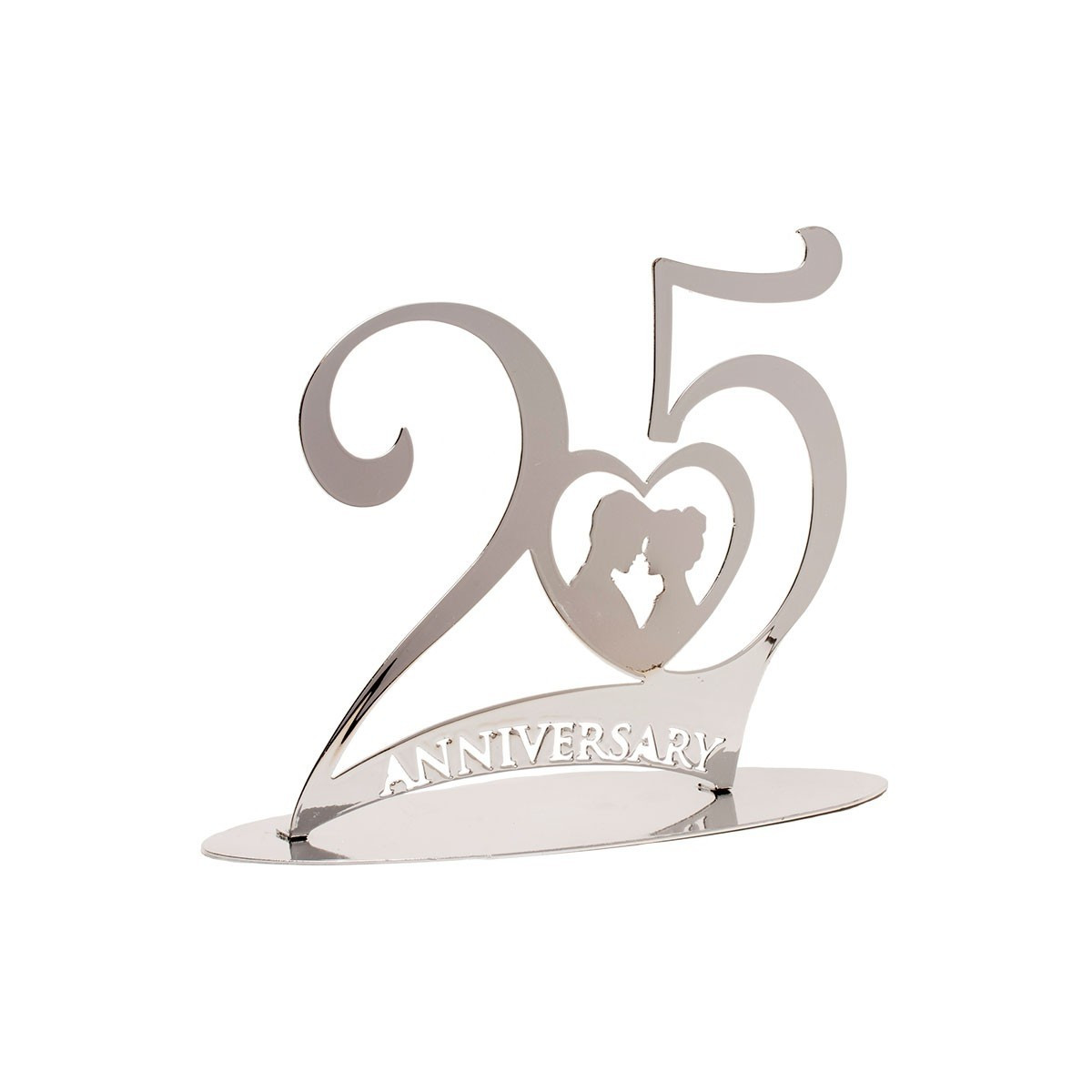 Figura do bolo do 25º aniversário