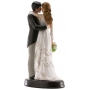 Figuras noivos elegantes para bolo de casamento