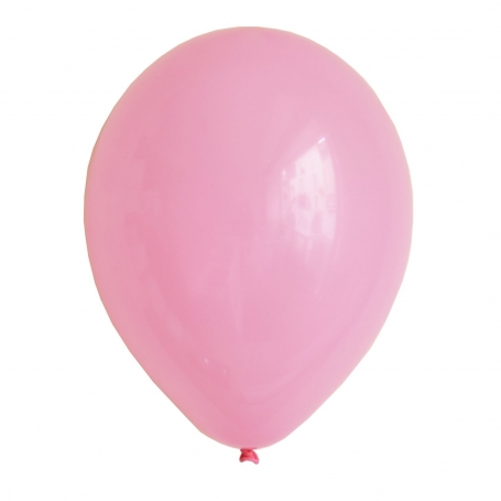 Pacote de 100 unidades de balões rosas
