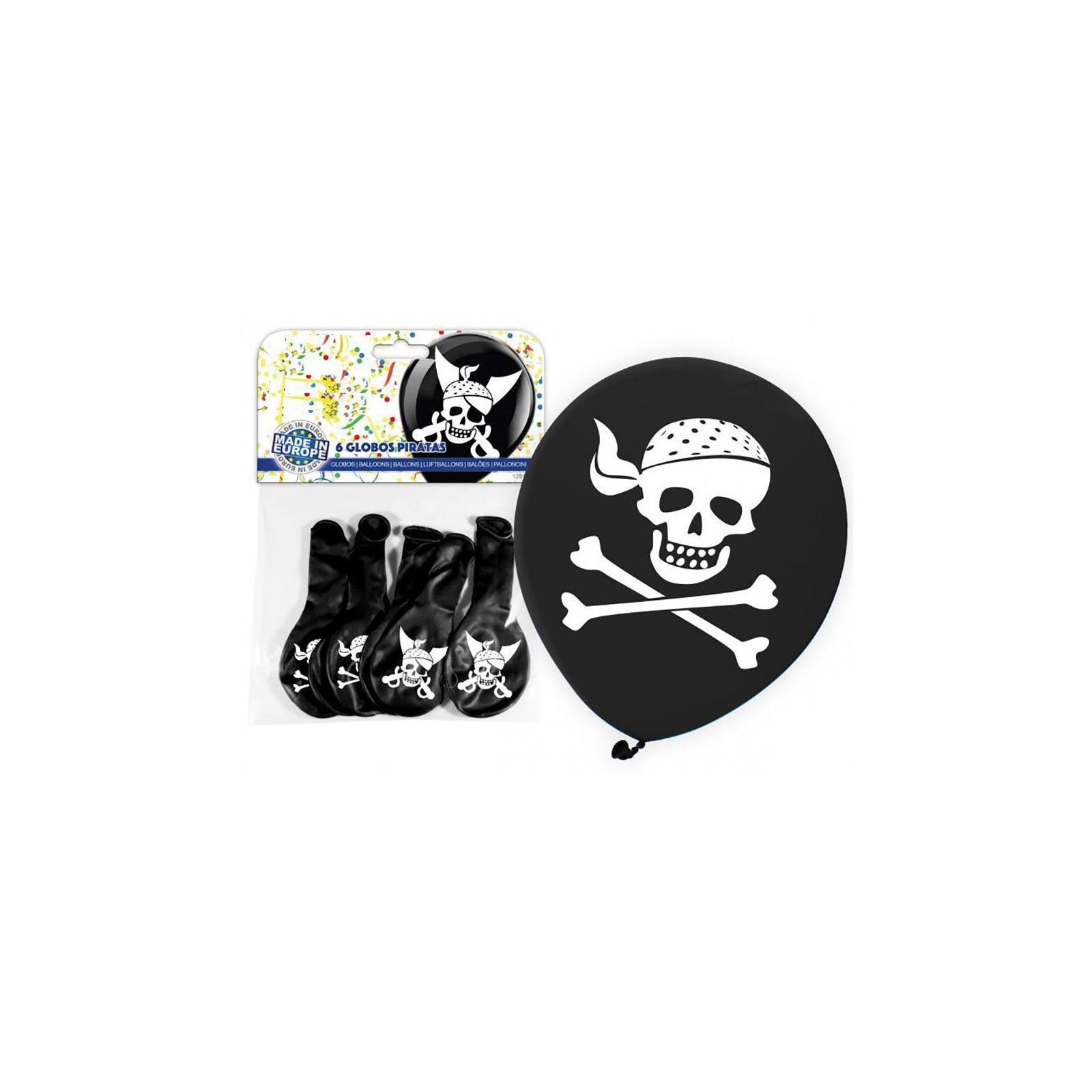 Pacote de balões piratas