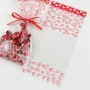 Sacos de doces com corações