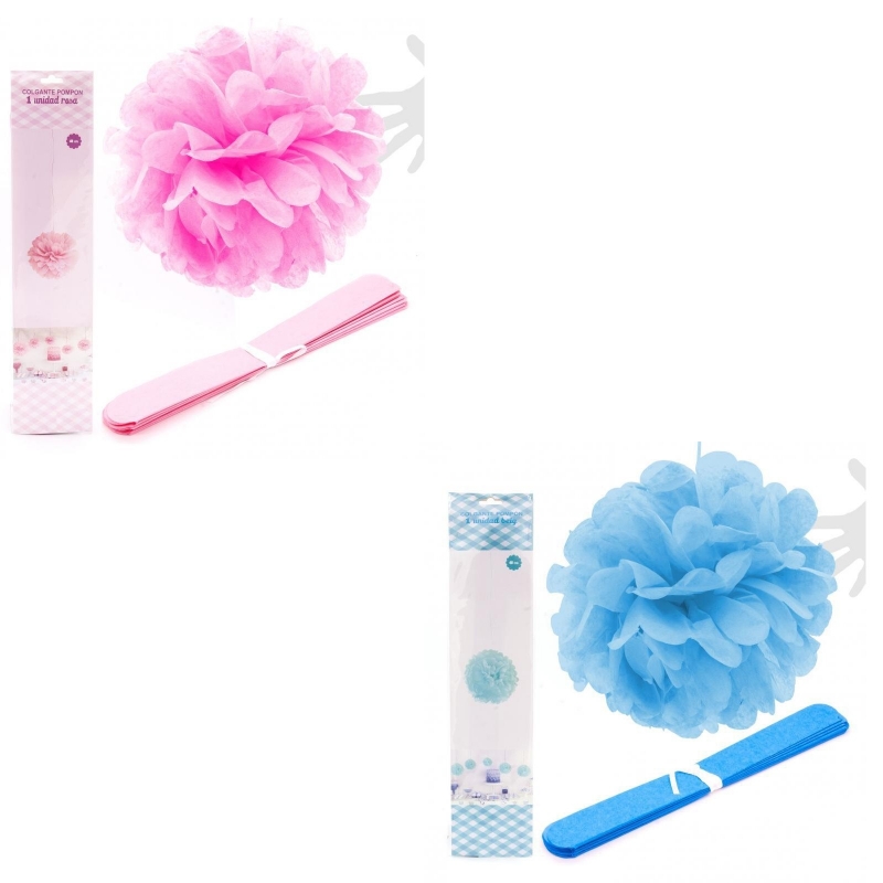 Pompons de papel