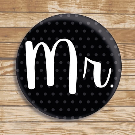 Miss e sr badges originais