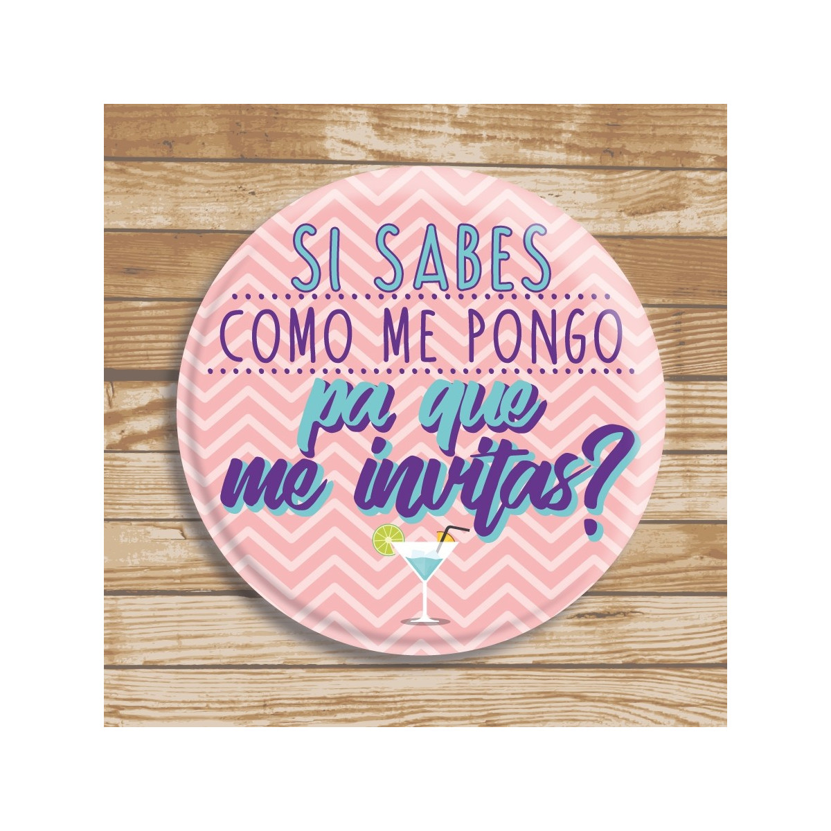 Chapa abridor frase