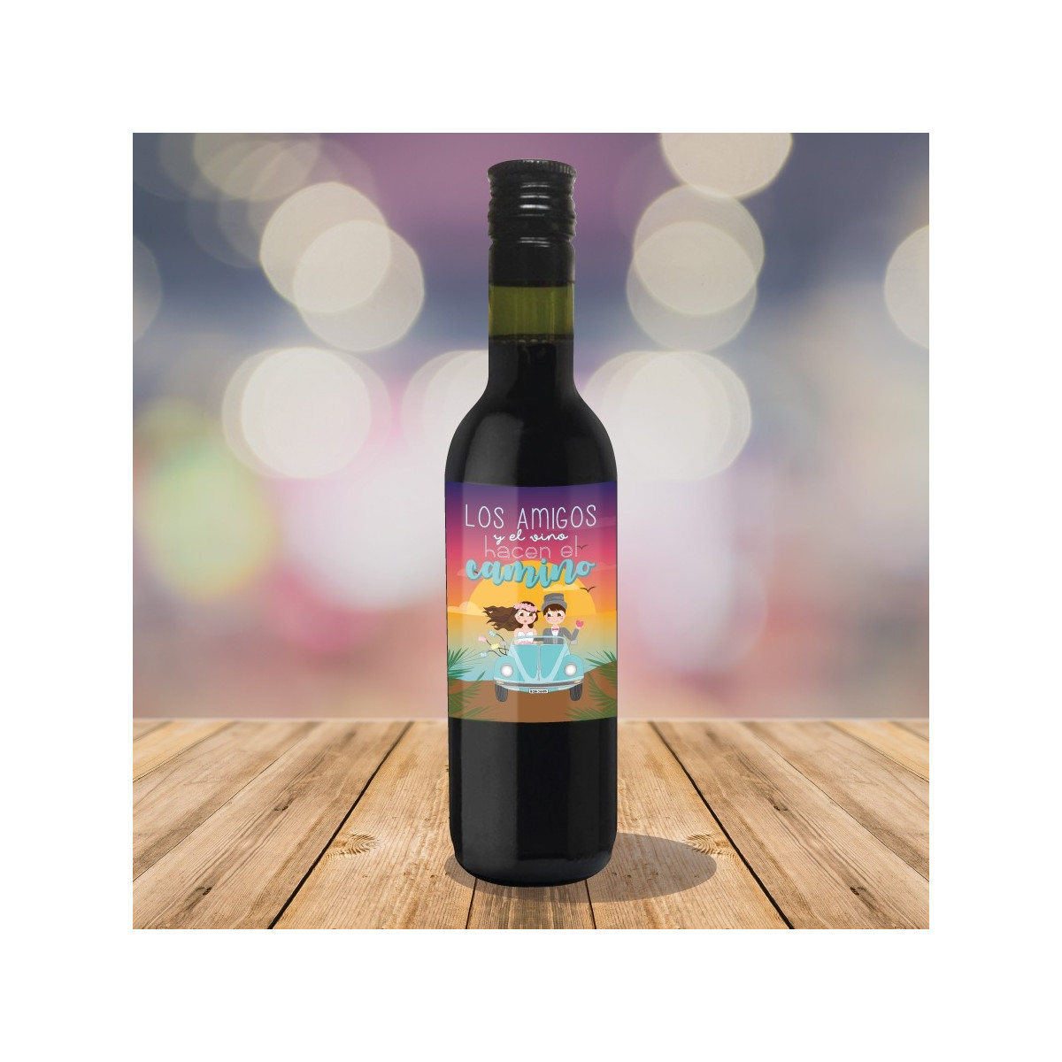 Garrafas de vinho para casamentos