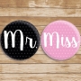 Miss e sr badges originais