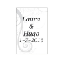 Garrafas de vinho personalizadas para casamento