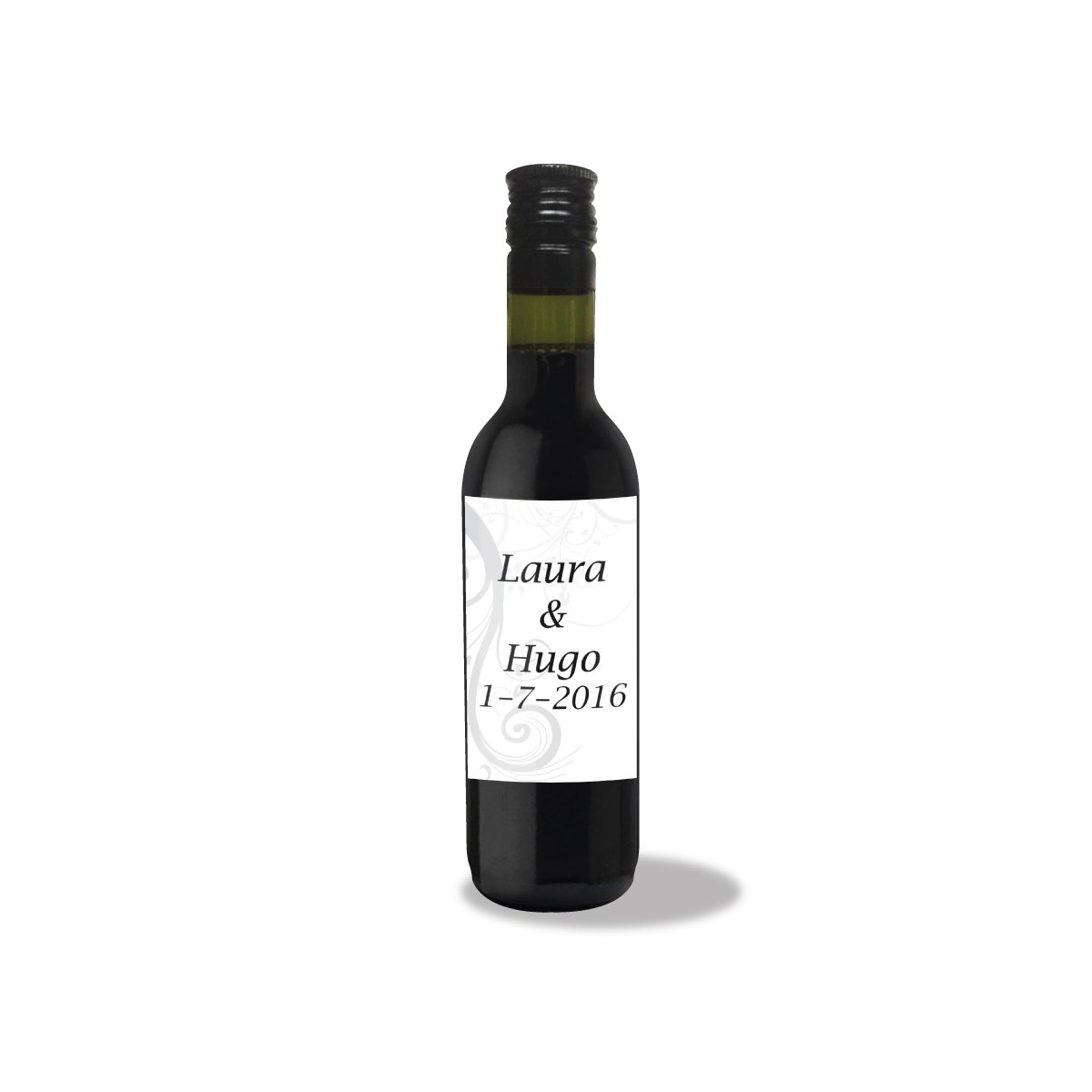 Garrafas de vinho personalizadas para casamento