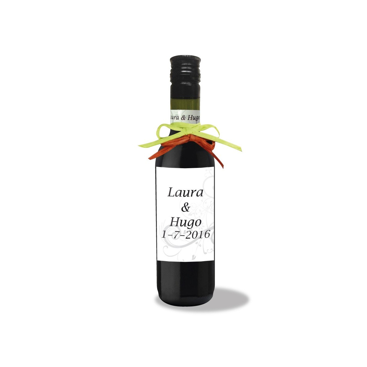Vinho de casamento personalizado