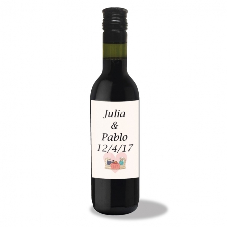 Vinhos para presentear em casamentos personalizados