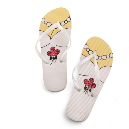 Wedding flip flops