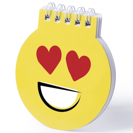 Emoticons mini notebook