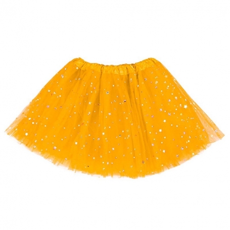 Tutu com estrelas para traje adulto