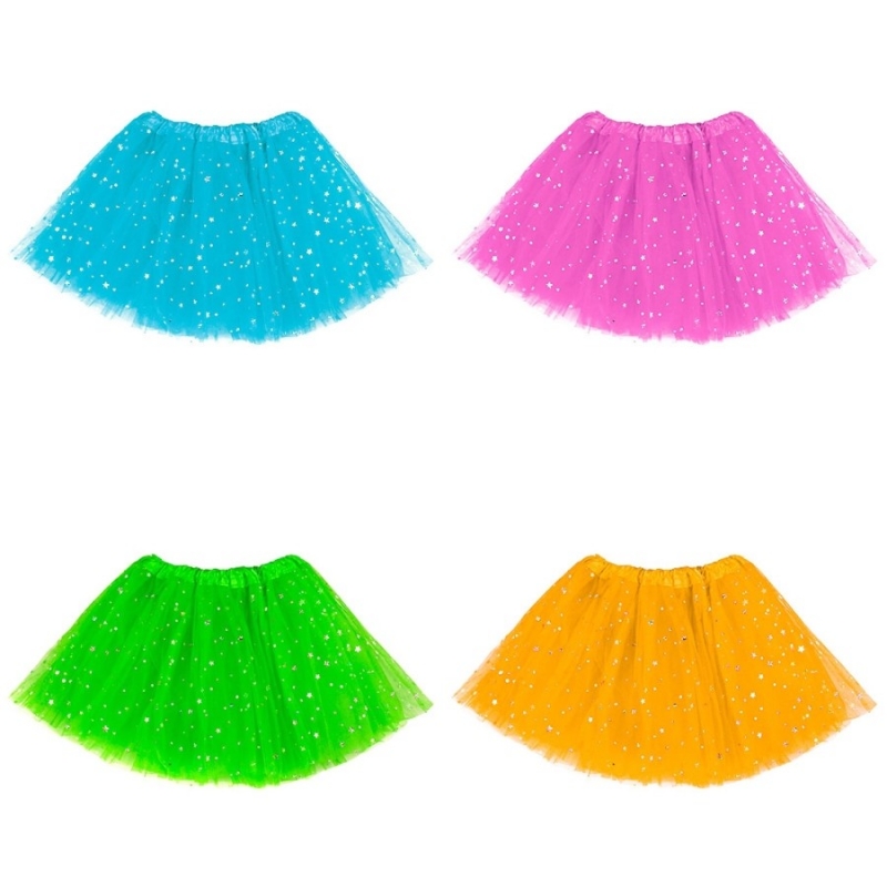 Tutu com estrelas para traje adulto