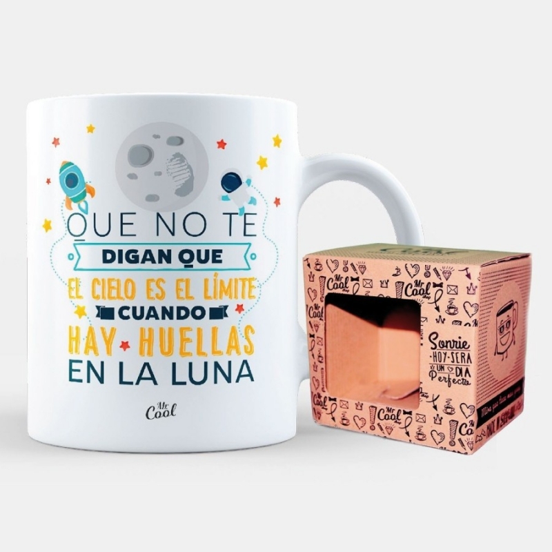 Taça bonita com frase motivacional