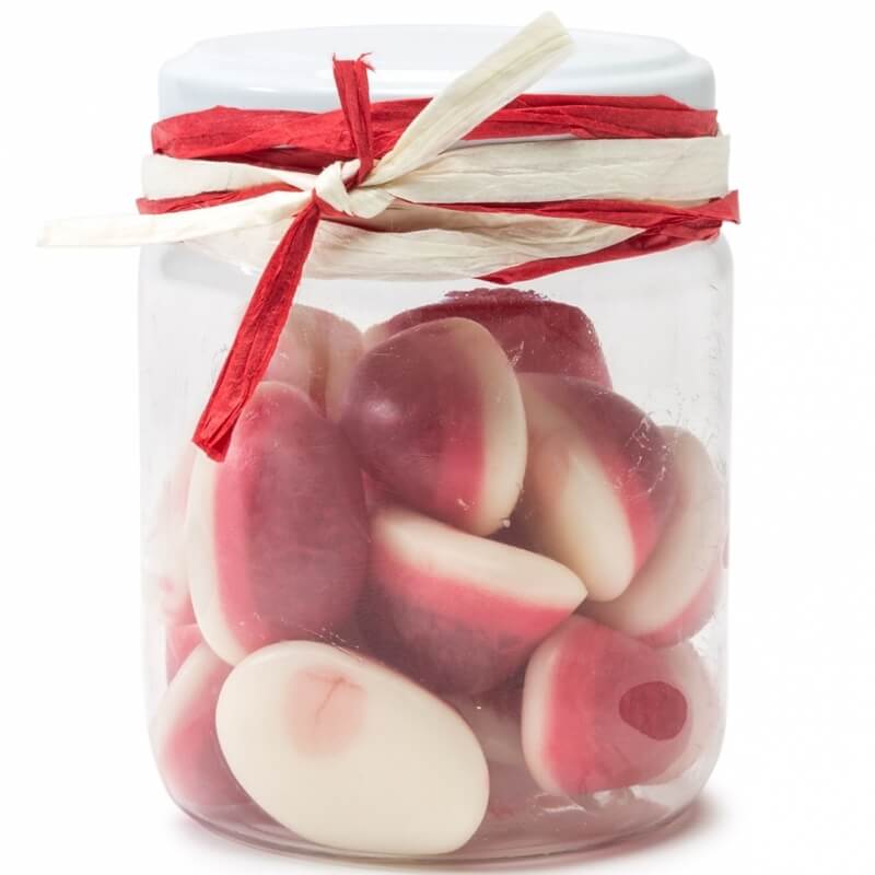 Jar com doces para celebrações