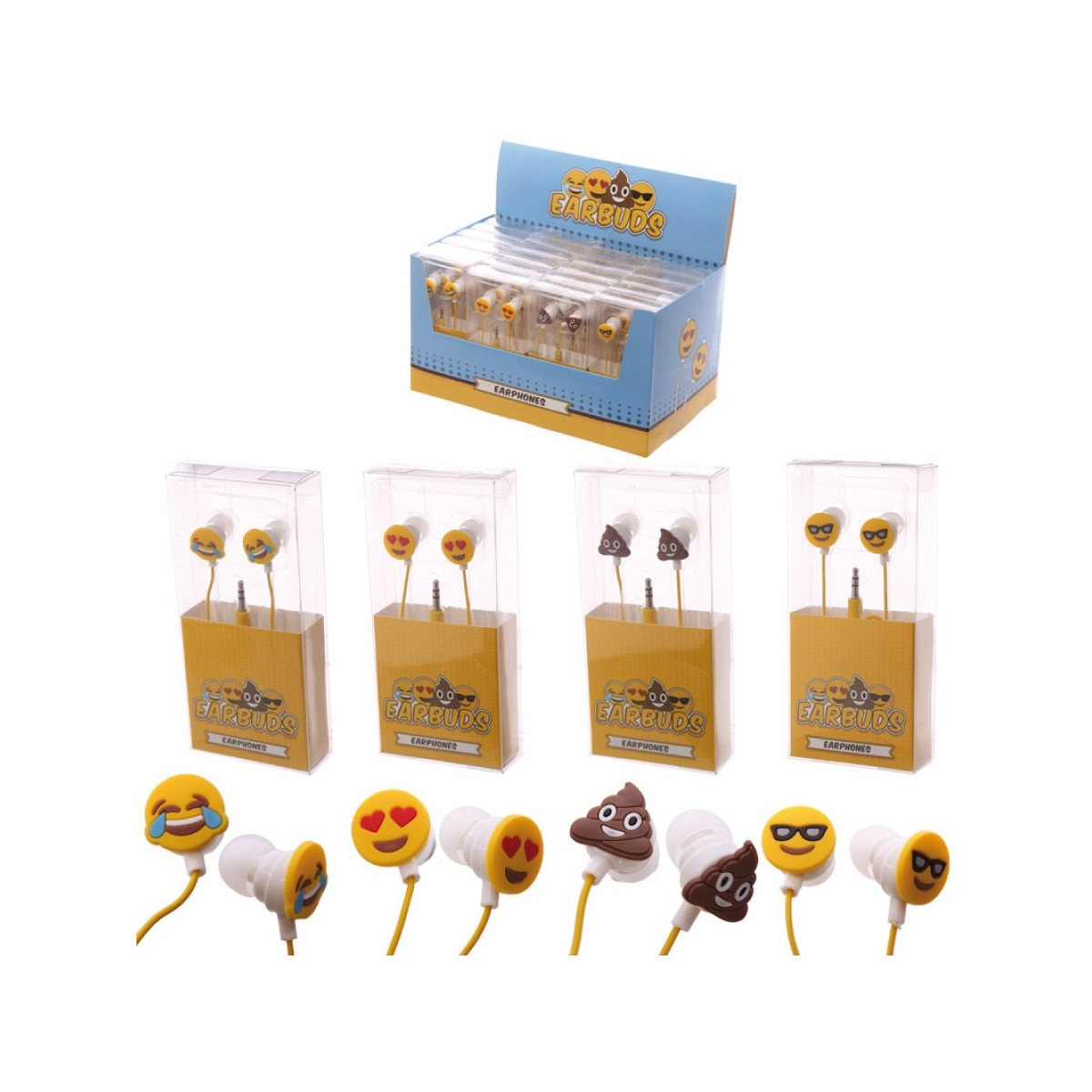 Fones de ouvido emoticon