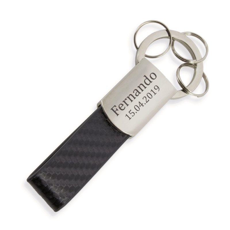Chaveiro elegante personalizado