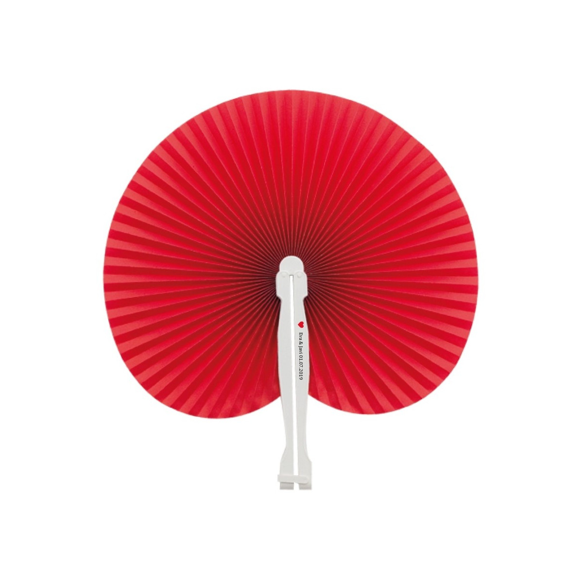 Pai pai vermelho para casamentos personalizado