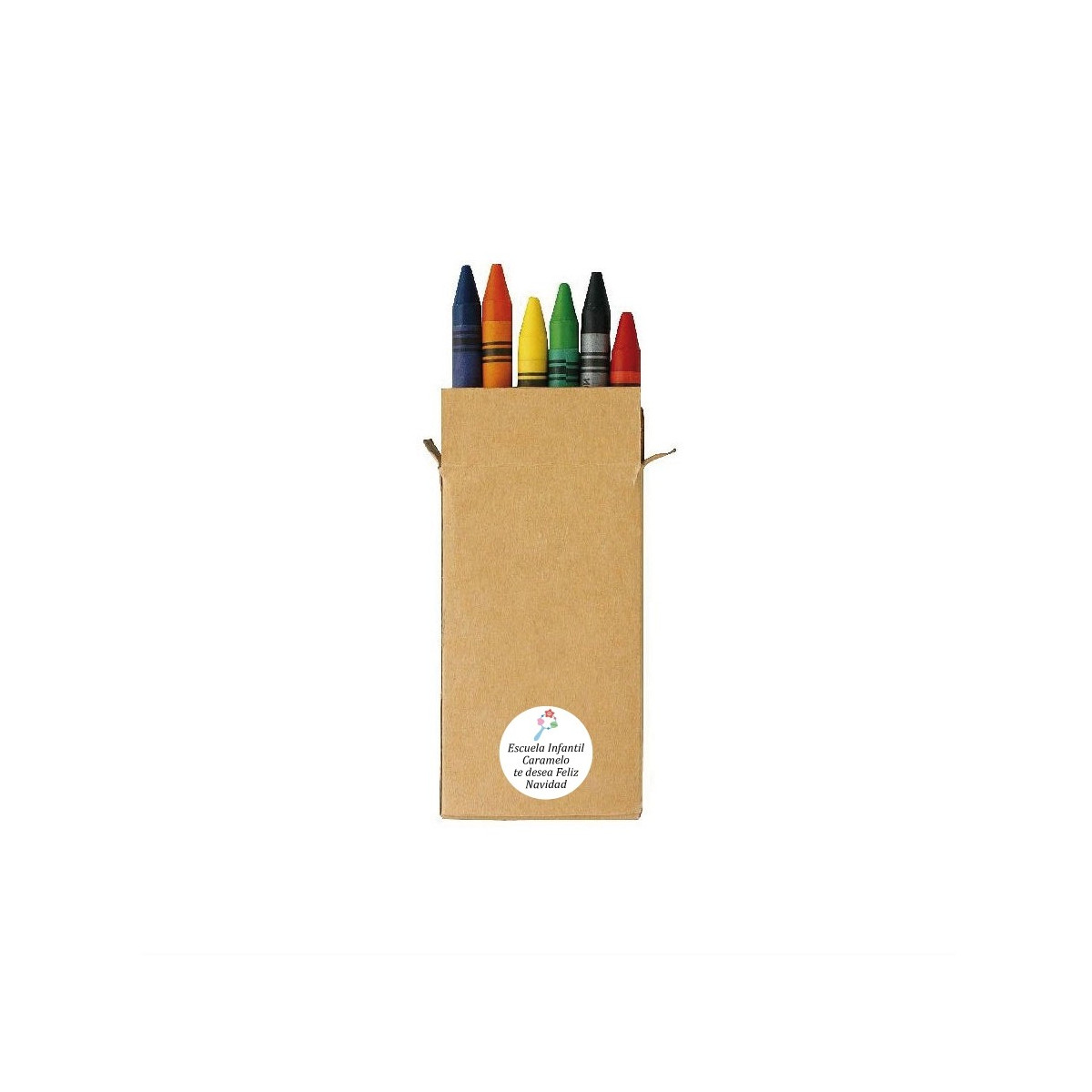 Lápis de cera personalizados para crianças