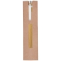 Caneta de bambu com coldre