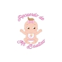 Case for girl s christening detalhes