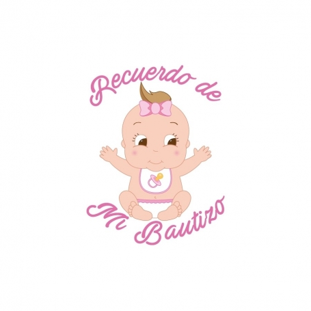Case for girl s christening detalhes