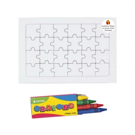 Quebra-cabeça personalizado para presente de Natal