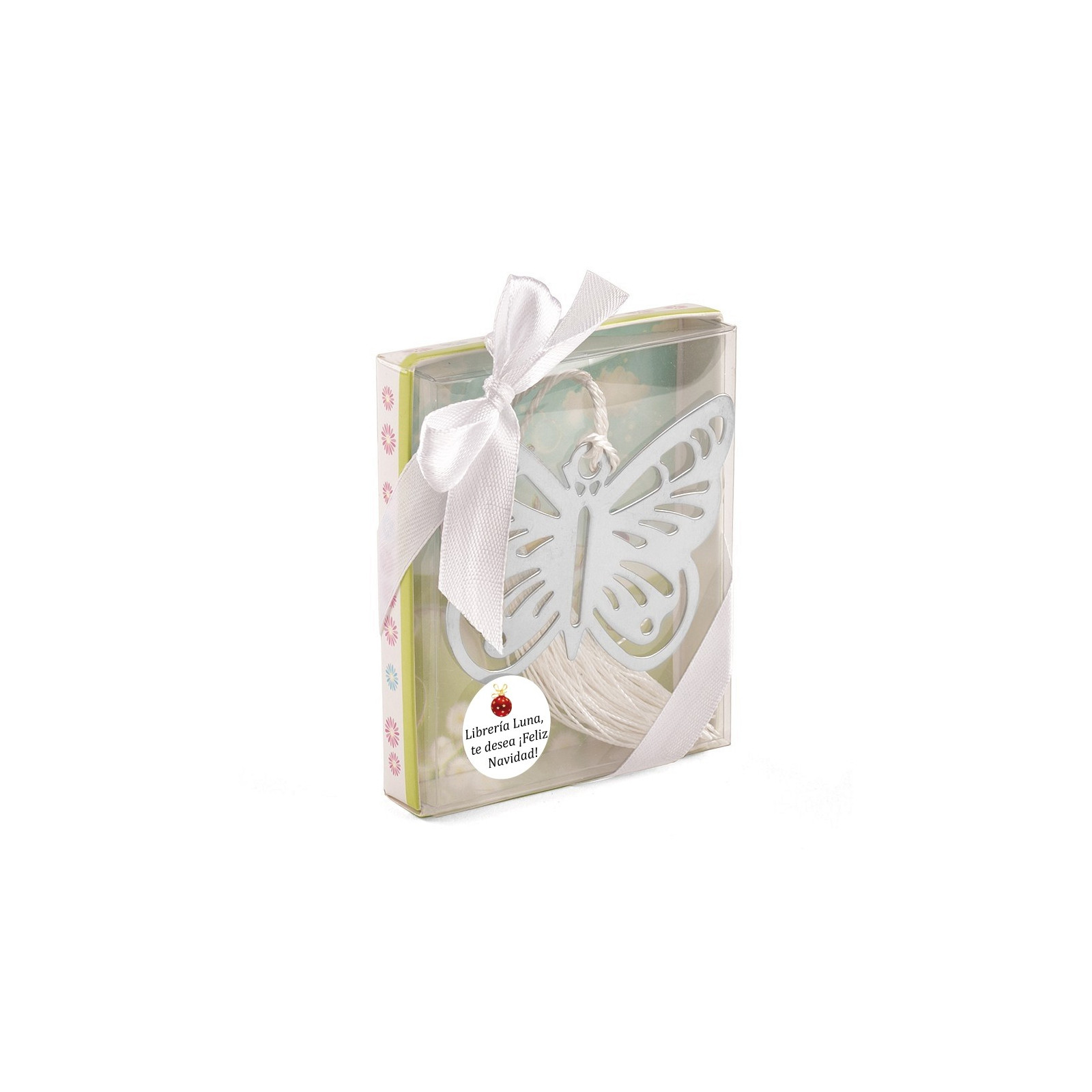 Marcador de livro de natal personalizado