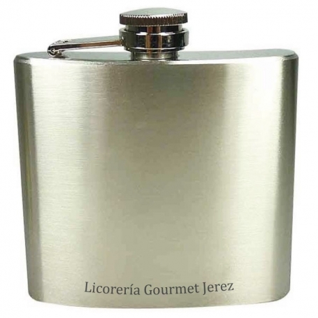 Flask personalizada com gravação a laser para empresas