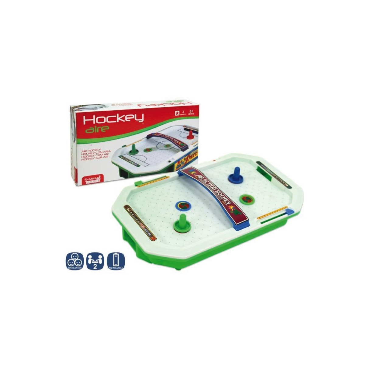 Mesa de air hockey pequena