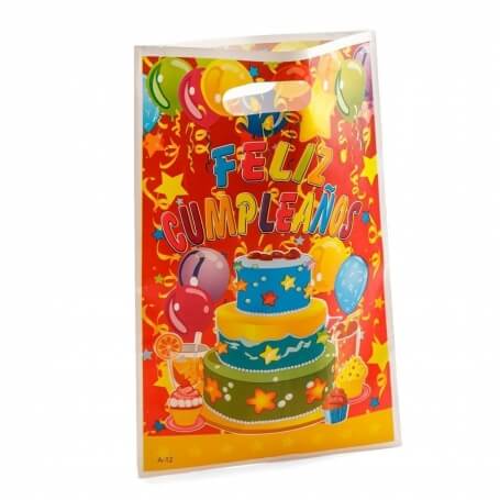 Quebra cabeça com doces de aniversário