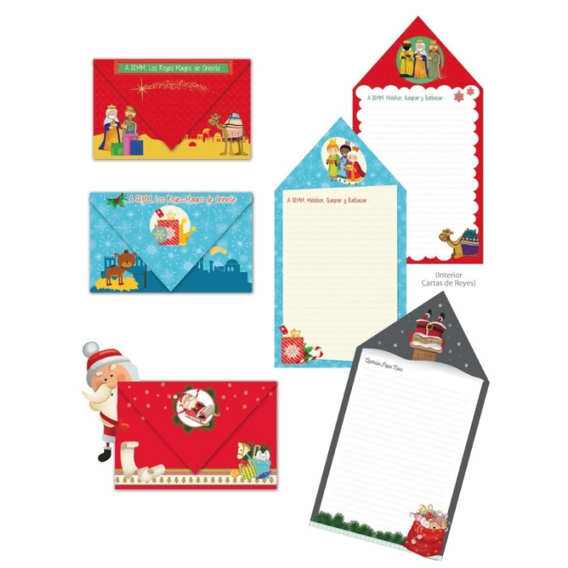 Cartas para o papai noel e os três reis magos