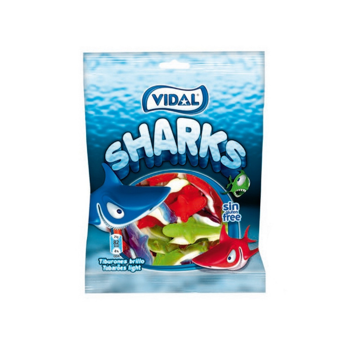 Shakes com formas de tubarão