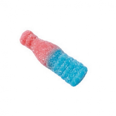 Tutti frutti flavour candy bottles