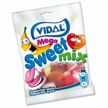 variedade gummies com açúcar