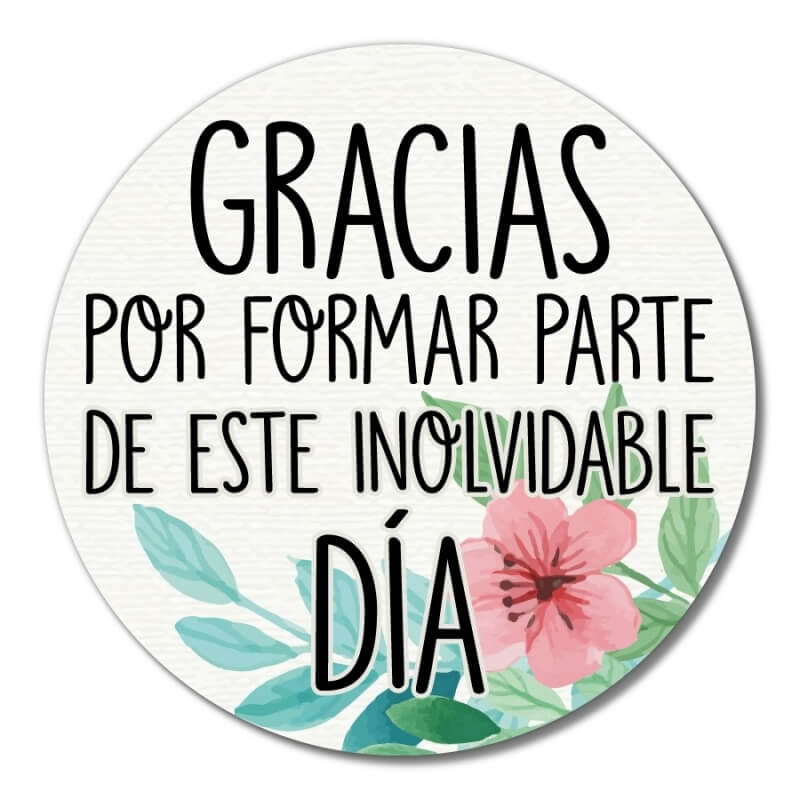 Adesivos de agradecimento