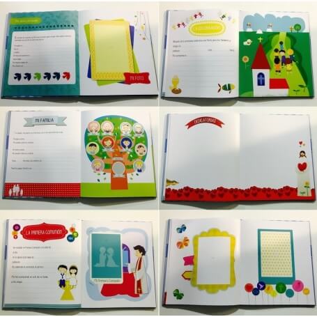 Livro mais maleta de comunhão espigas