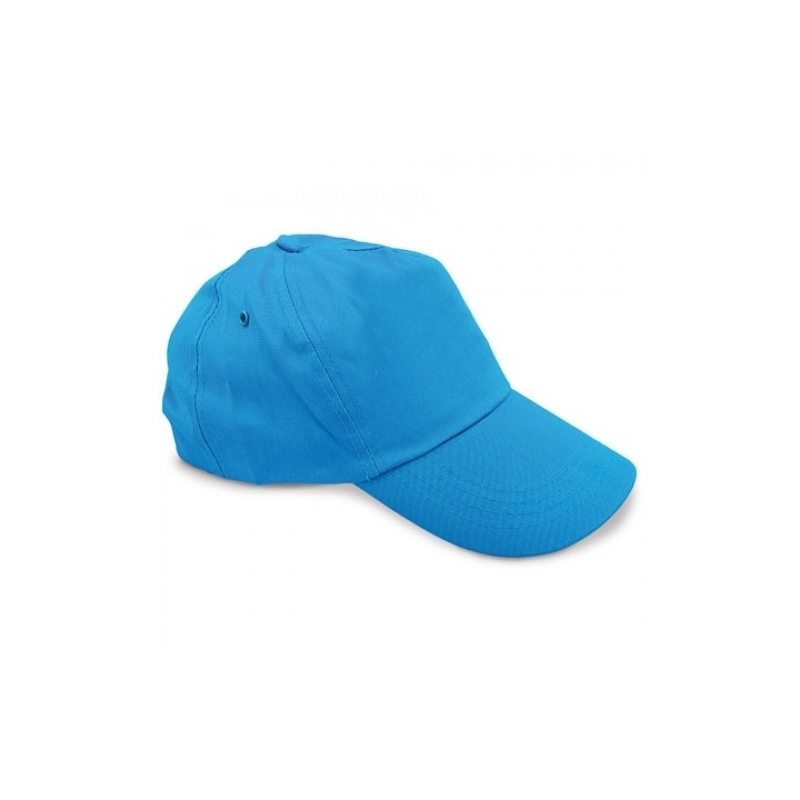 Boné 100% algodão velcro azul me