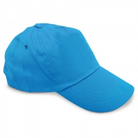Boné 100% algodão velcro azul me