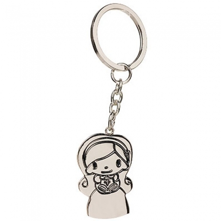 Chaveiro de comunhão para menina personalizado