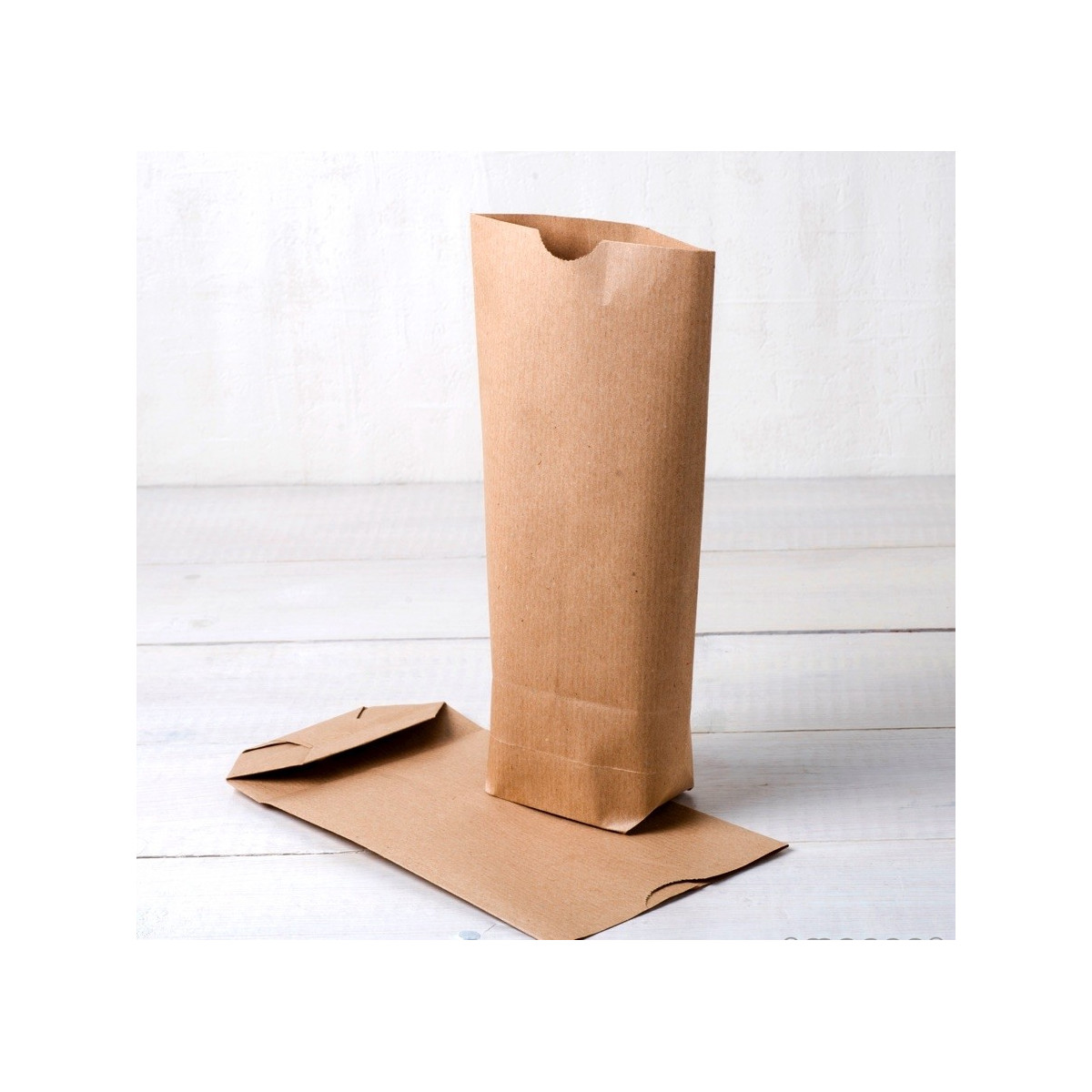 Pacote com 50 sacos de papel kraft