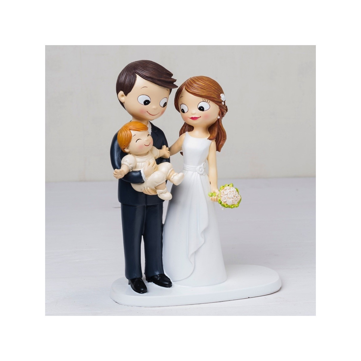 Figura de casamento com criança originais