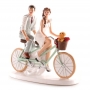 Figura do casamento do casamento da bicicleta