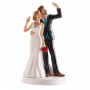 Casal de casamento selfie originais