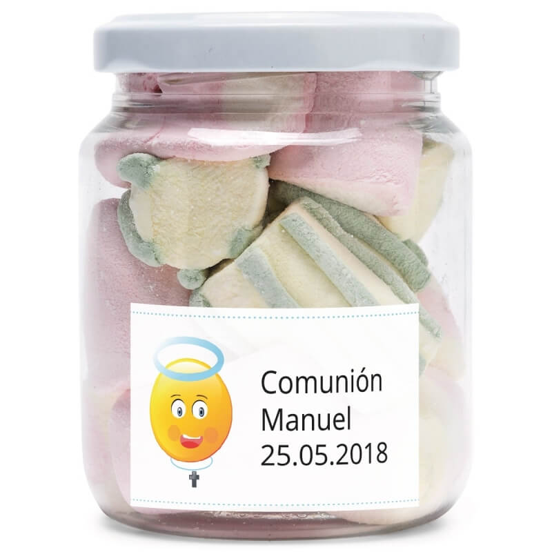 Frascos De Doces Personalizados Para A Comunhão Frascos De Doces Personalizados Para A Comunhão