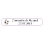 Caneta de futebol personalizada comunhão